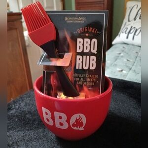 Sebastian Spice Gourmet BBQ Rub w/Bowl & Brush